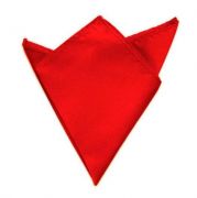 červený kapesníček do saka 21 cm x 21 cm