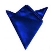 královská modrá kapesníček do saka 21 cm x 21 cm Q.Brund