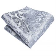 pánská kravata Grey Paisley LELE