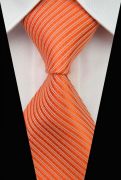 oranžová kravata 
